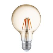 5 x LED Filament Lightbulbs Bulbs E27 - 6w in Warm White - Include 1 Pack of 5 Bulbs - New Boxed Sto