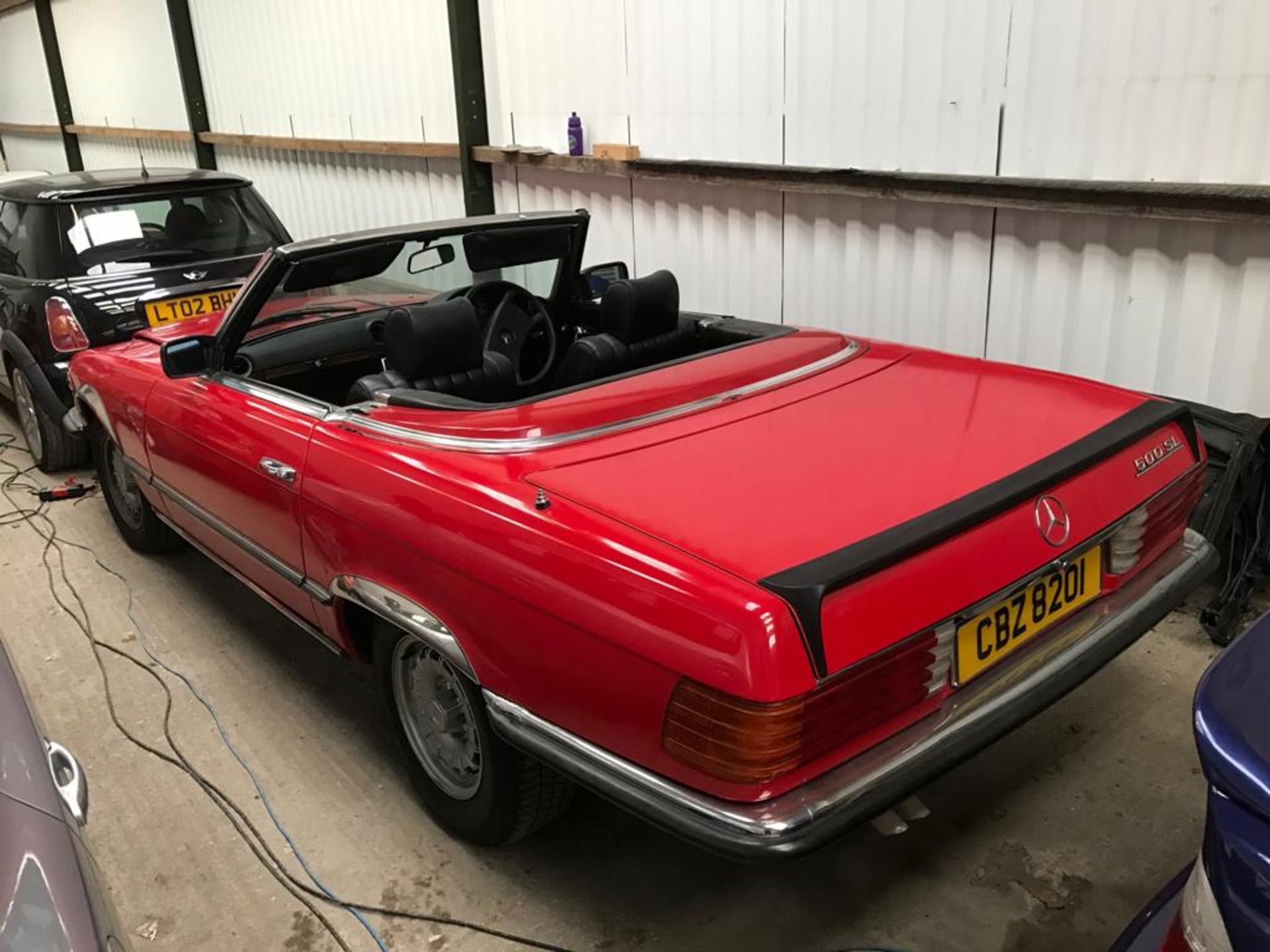 Mercedes 500SL R107 - 69,938 Miles - CL331 - Location: Manchester - No VAT on the hammer! This 500SL - Image 9 of 11