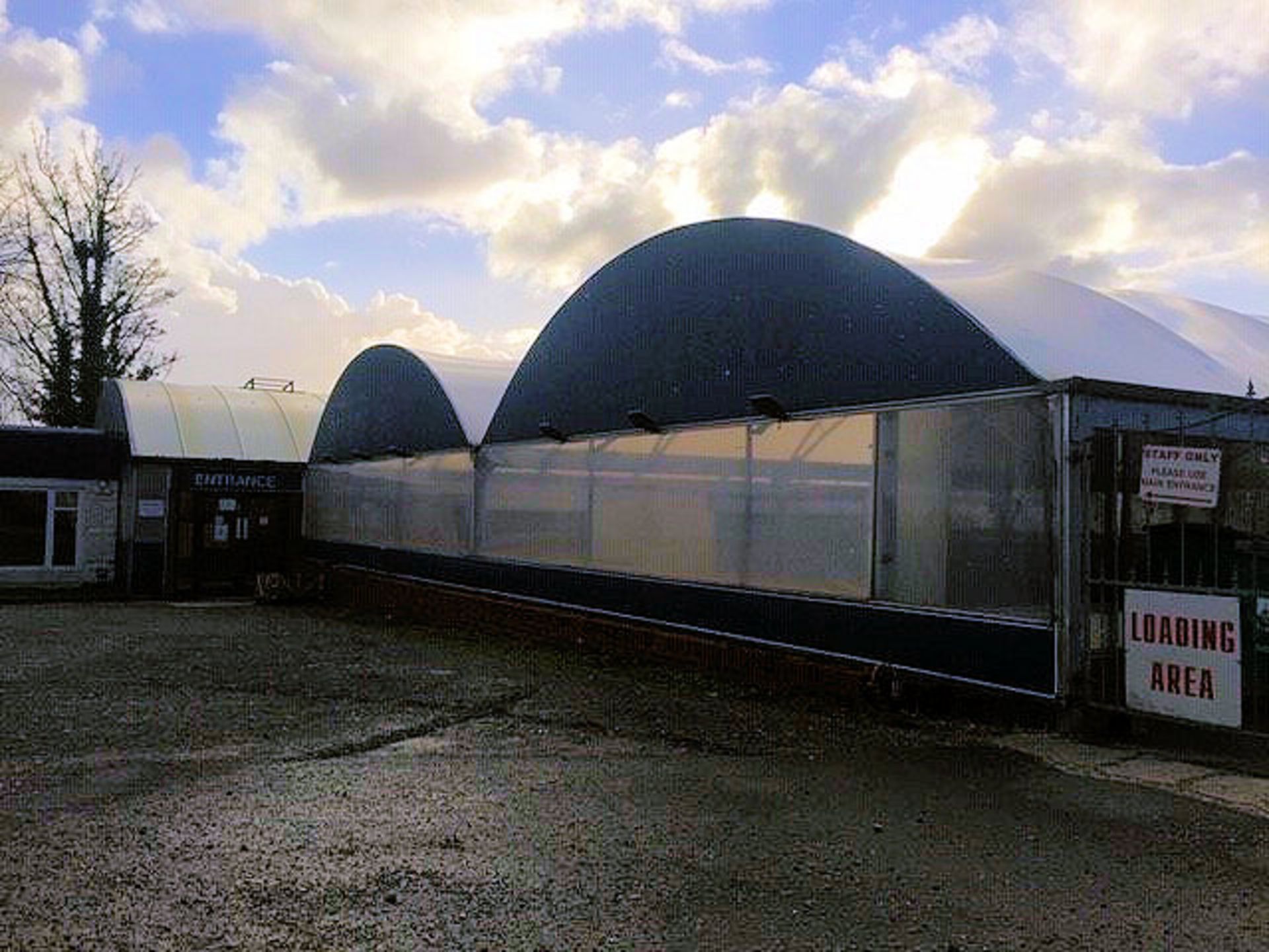 1 x 3 Bay Galvanised Steel Northern Polytunnel Canopy - Location: Blackburn BB1 Consists of 3 bays - Image 3 of 17