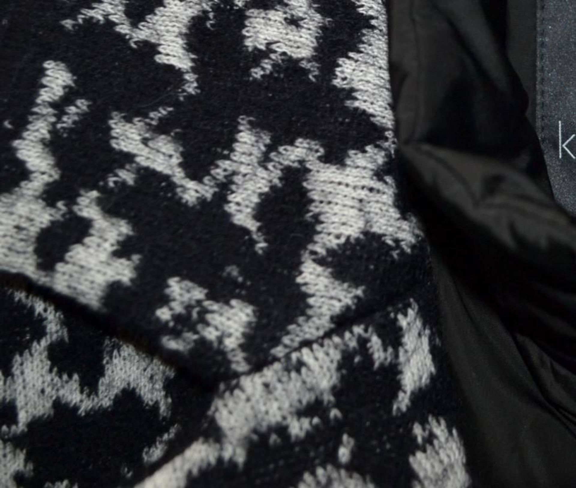 1 x Steilmann KSTN By Kirsten Womens Winter Coat - Wool/Cotton Blend Coat Featuring An Oversized Hou - Image 2 of 6