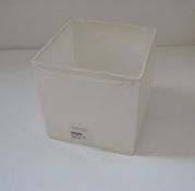 2 x Chelsom 16cm Square Shade in Oyster Cream - New/Unused boxed stock - CL001 - Ref: PAL36/QSQ/6/OY