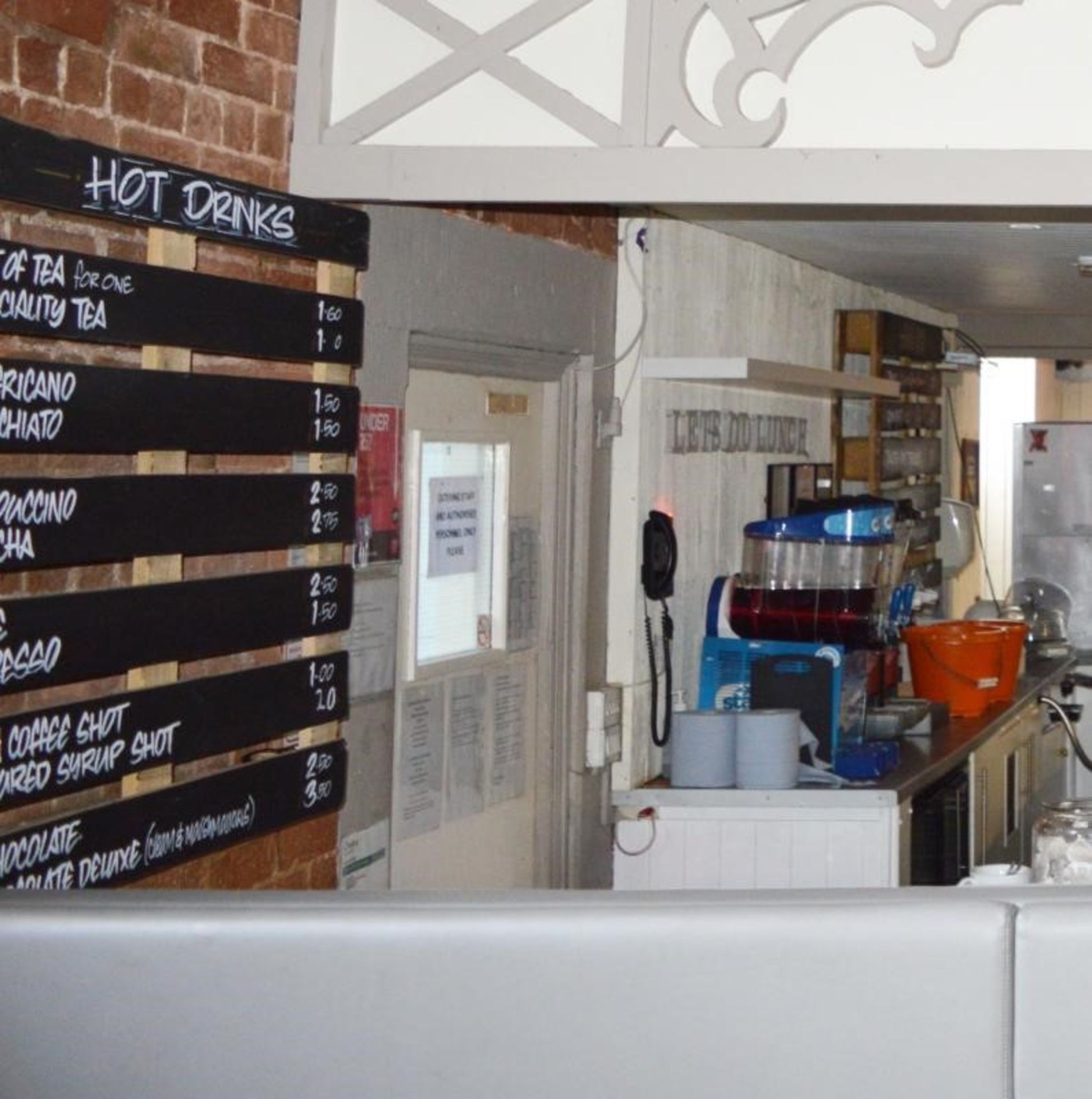 2 x Pallet Menu Boards - Ideal For Industrial Rustic Cafe - BB000 1855 - CL351 - Location: Chorley P - Image 3 of 4