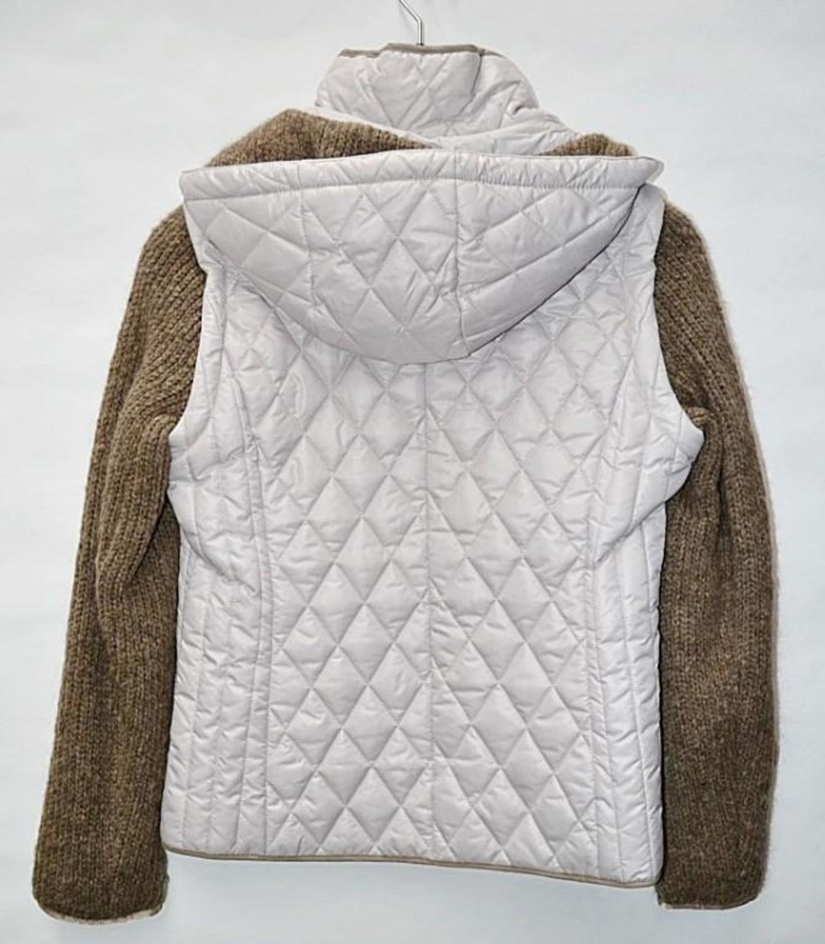1 x Steilmann Feel C.o.v.e.r By Kirsten Womens Coat - Poly Down Filled Coat In Cream, With Detachabl - Image 3 of 3