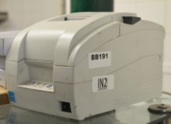 1 x Bixolon SRP-275IIC Matrix Receipt Pinter With Spare Ribbons - Ref BB191 PTP - CL351 - Location: