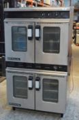1 x Moorwood Vulcan M Line Plus Twin Oven - Gas Oven With Electric 240v Supply and Stainless Steel F