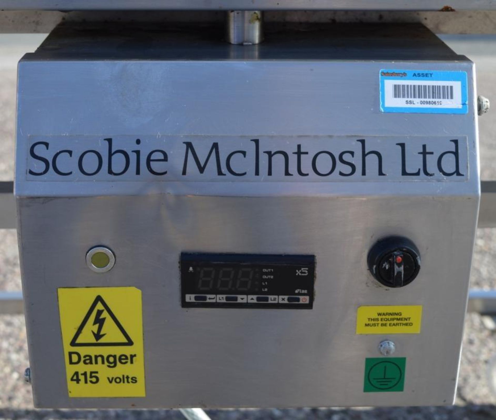 1 x Scobie McIntosh Heated Table on Castors - 3 Phase - CL232 - Ref JP211 - H84 x W122 x D85 cms - L - Image 2 of 11