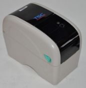 1 x TSC Thermal Desktop Label / Sticker Printer (Model: TTP-225) - Includes Keyboard - Recently