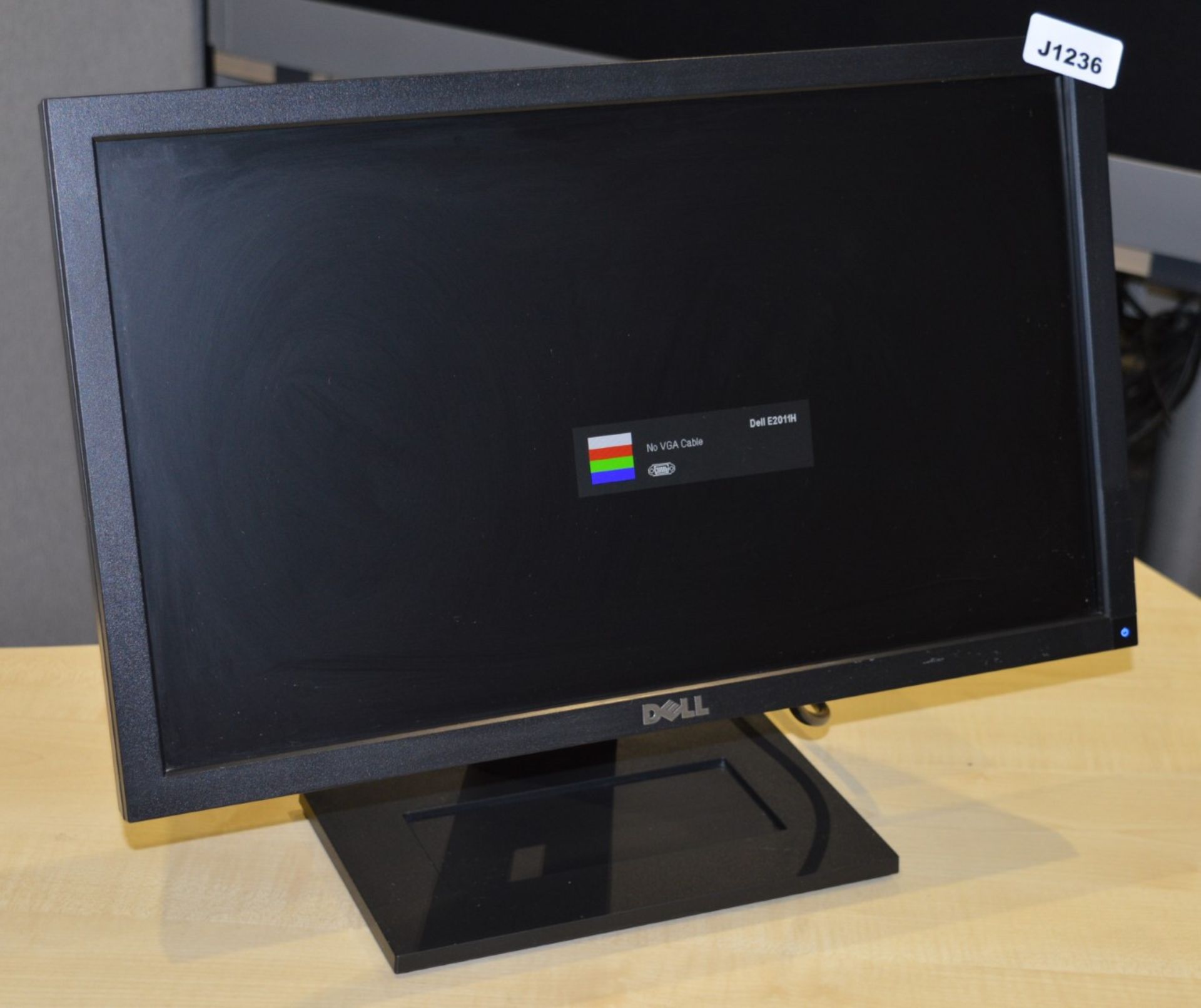 1 x Dell Flat Screen 20 Inch Monitor - Model E2011HI - Ref J1236 - CL011 - Location: Altrincham