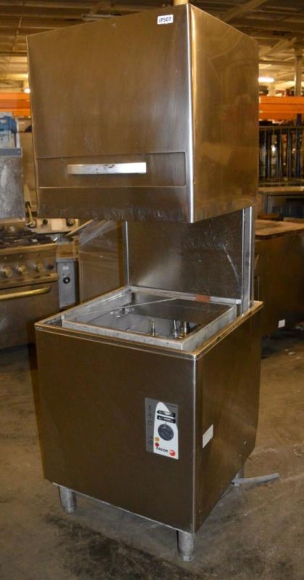 1 x Fagor FL-100B BT Stainless Steel Passthrough Dishwasher - CL232 - Ref JP507 - Location: Bolton B - Image 5 of 5