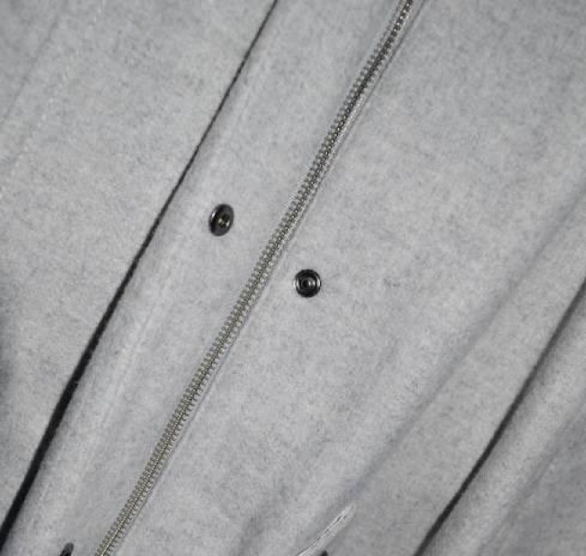 1 x Steilmann Kirsten Womens Wool Blend Belted Winter Coat In Light Grey - Size 12 - CL210 - Ref MT6 - Image 2 of 4