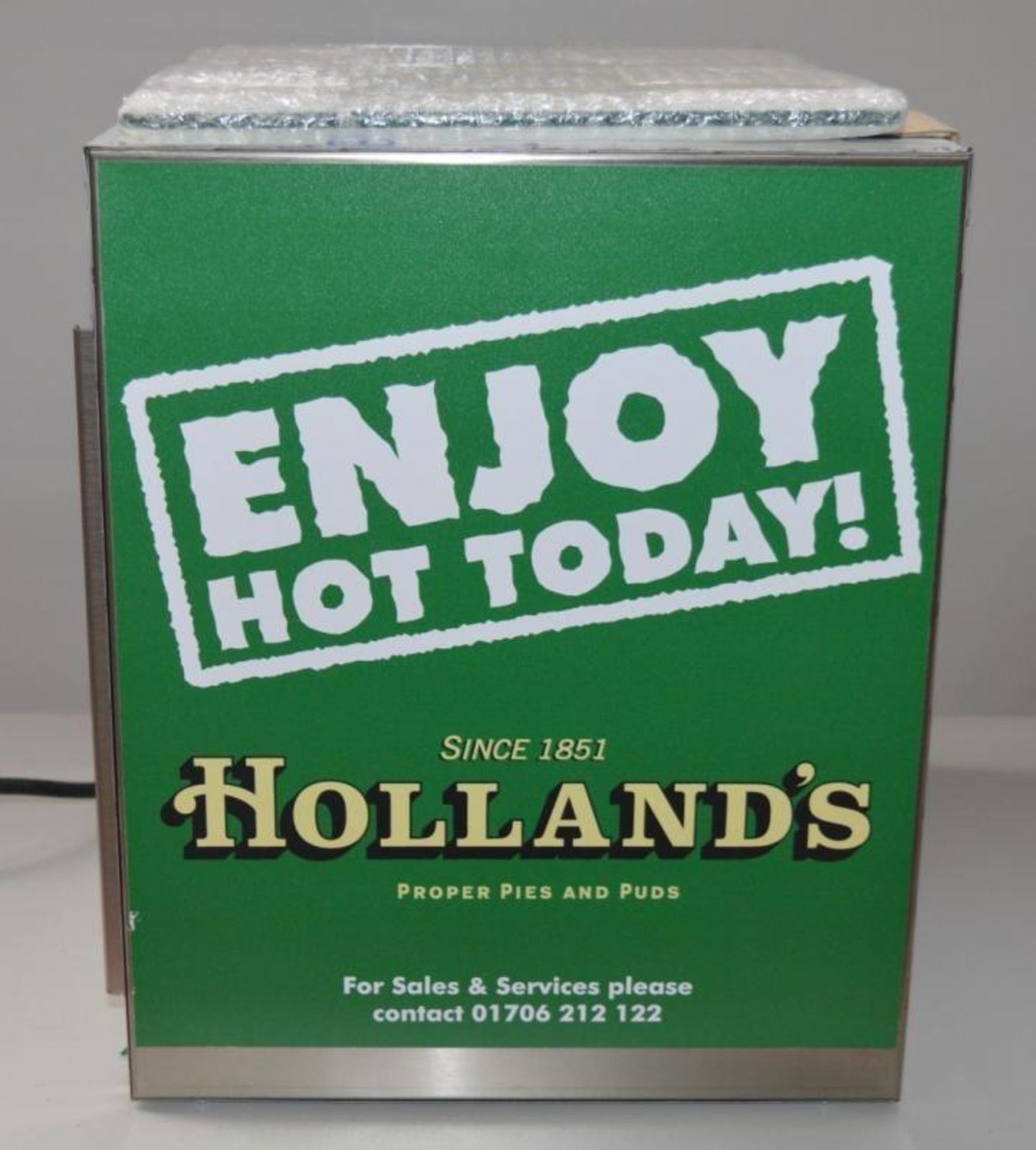 1 x Parry Electric Pie Warming Cabinet - Hollands Pie Edition - New and Unused - Features Stainless - Image 3 of 9