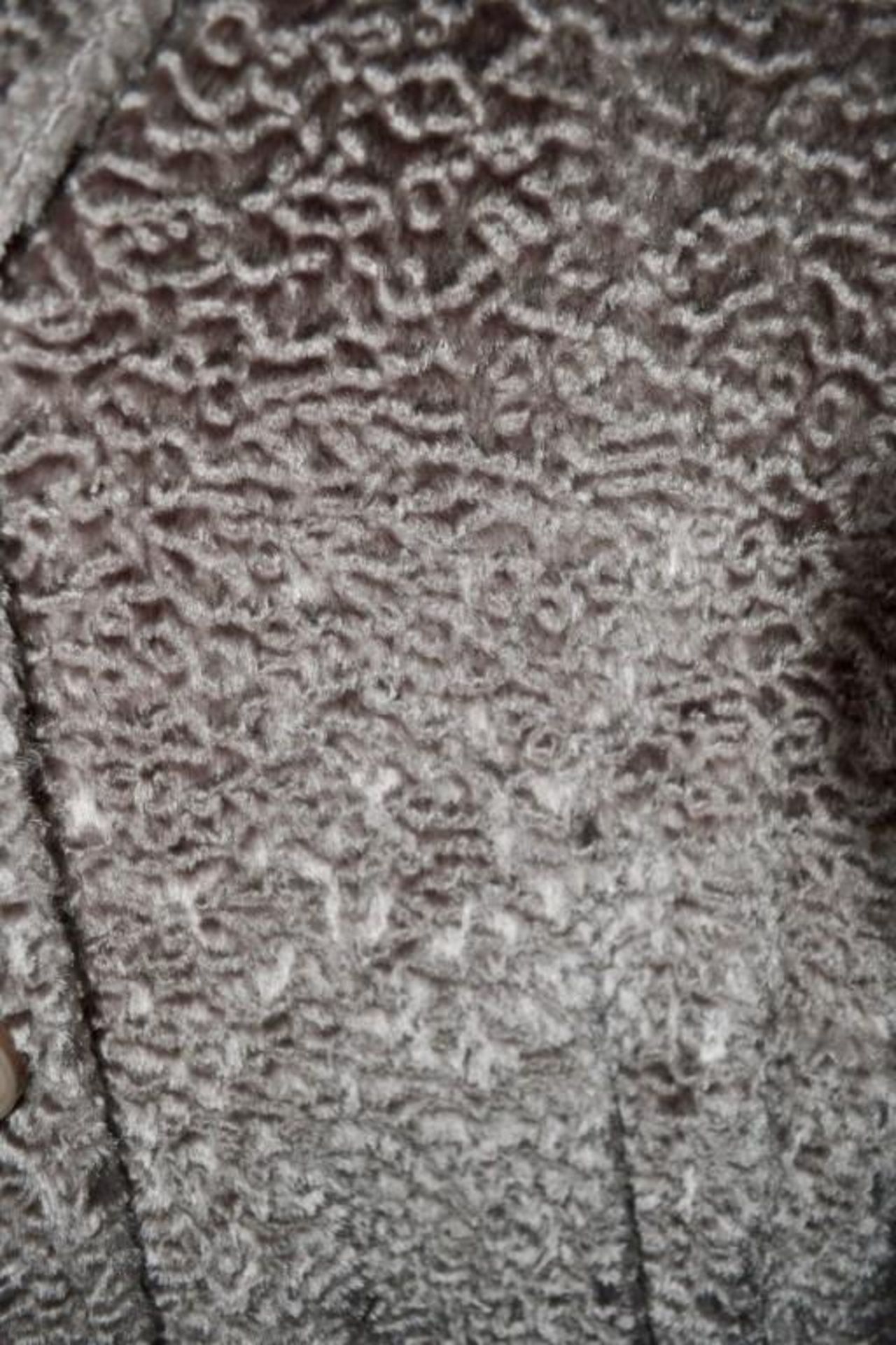 1 x Steilmann Womens Vintage-Style Faux Fur Winter Coat - Colour: Mocha - Size 12 - CL210 - New Samp - Image 3 of 4