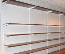 Large Selection Of Slat Wall Storage - Recently Removed From A Major UK Store - CL285 - Ref: PAL2 -