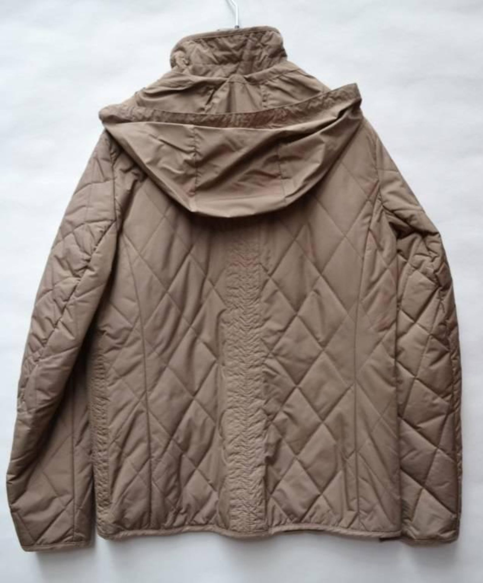 1 x Steilmann Feel C.o.v.e.r By Kirsten Womens Coat - Quilted Poly Down Filled Coat In Light Brown, - Image 4 of 4