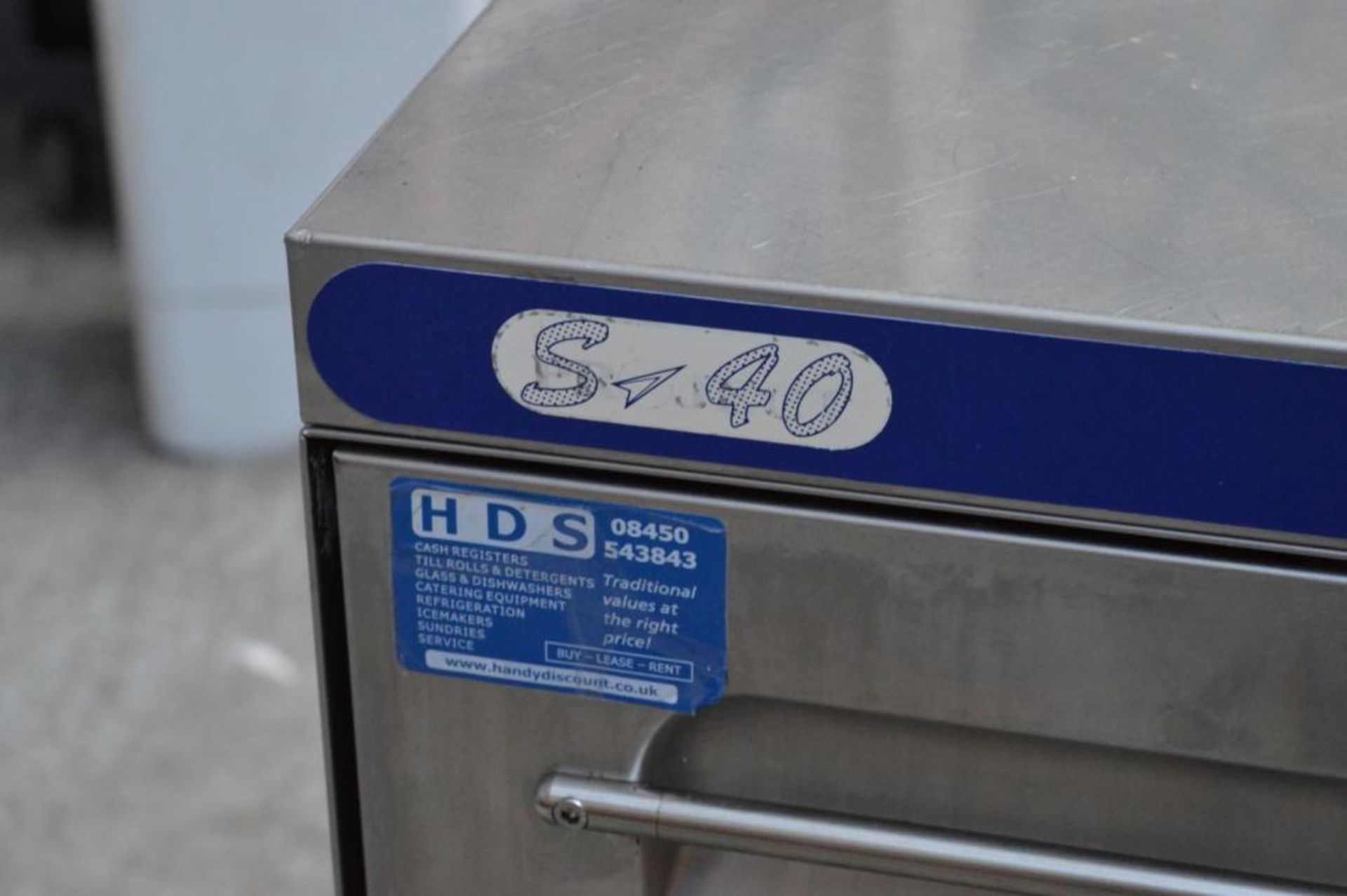 1 x Systems Project Stainless Steel Glass Washer - Model S40UK - Made in Italy - H69 x W52 x D42 cms - Image 6 of 6