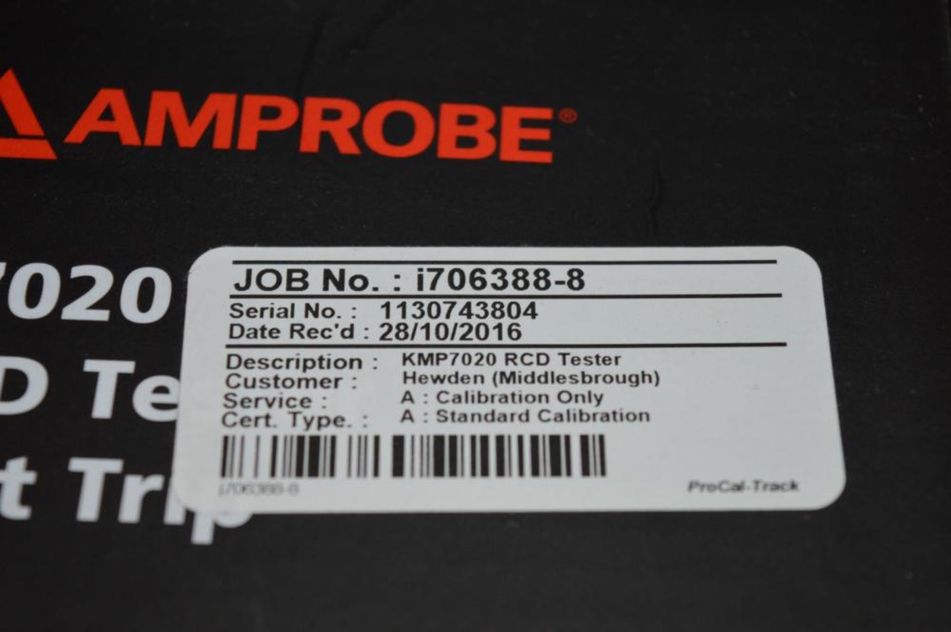 1 x Robin Amprobe Digital RCD Tester With Fast Trip - Model KMP7020 - Boxed With All Accessories - C - Image 8 of 12