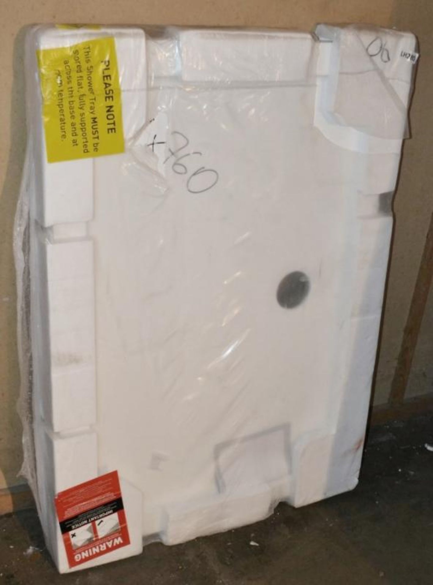 1 x Orchard Rectangular Slimline Stone Shower Tray (TR35) - New / Unused Stock - Dimensions: 1100 x - Image 4 of 4