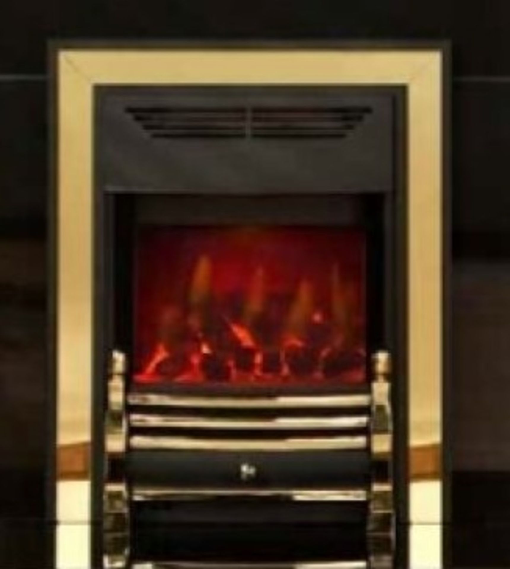 1 x Valor Dimension Lyrica BBU Electric Fire in Black and Gold - New and Unused - Model 845 -