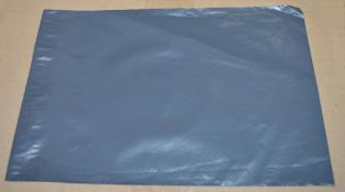 500 x Polythene Postal Mailing Bags - Grey Coloured - Size 25 x 16.5cm - Includes 5 x Packs of 100 -