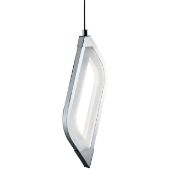 1 x Solexa LED Ceiling Light Pendant With Frosted Acrylic - New Boxed Stock - CL323 - Ref:3661CC