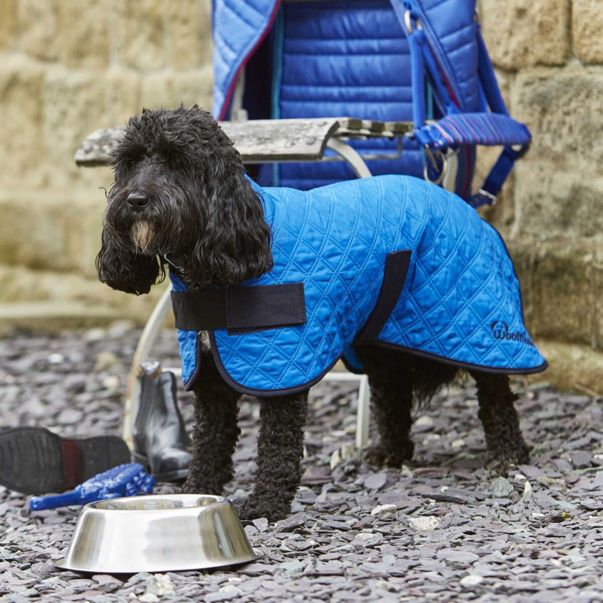 1 x Woofmasta Cooling Dog Coat in Blue - Size 10 Inch - Product Code MA5535 - CL401 - Brand New - Image 4 of 5