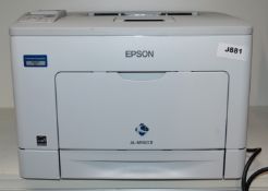 1 x Epson WorkForce AL-M300 II (A4) Mono Laser Networked Printer - Recently Removed From Office