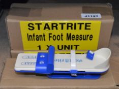 3 x Startrite Infant Foot Measures - Brand New - CL285 - Ref J1126 - Location: Altrincham WA14