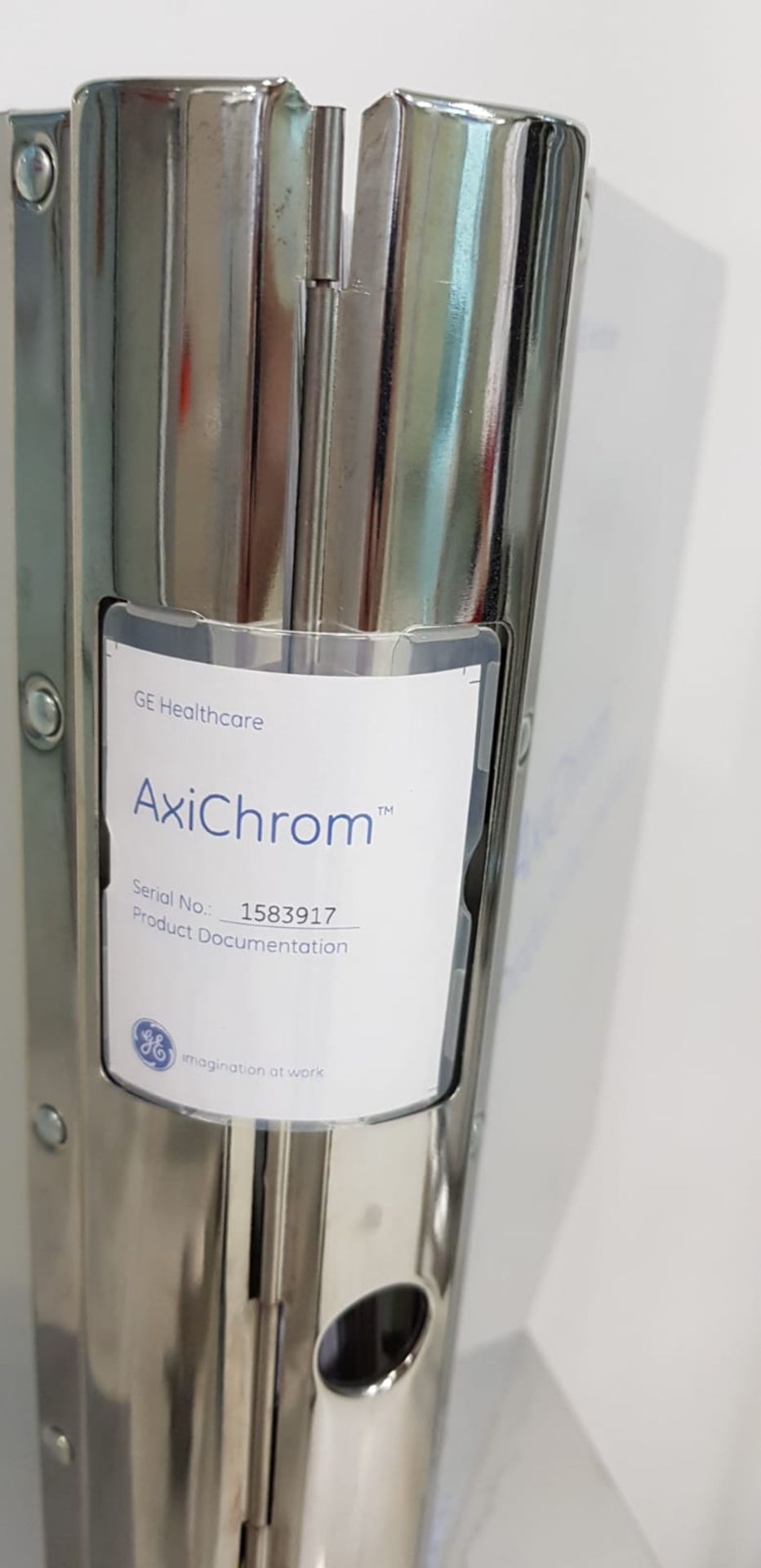 1 x GENERAL ELECTRIC AxiChrom 140/300 Glass Chromatography Column - Ref: 1583917 - Bild 4 aus 4