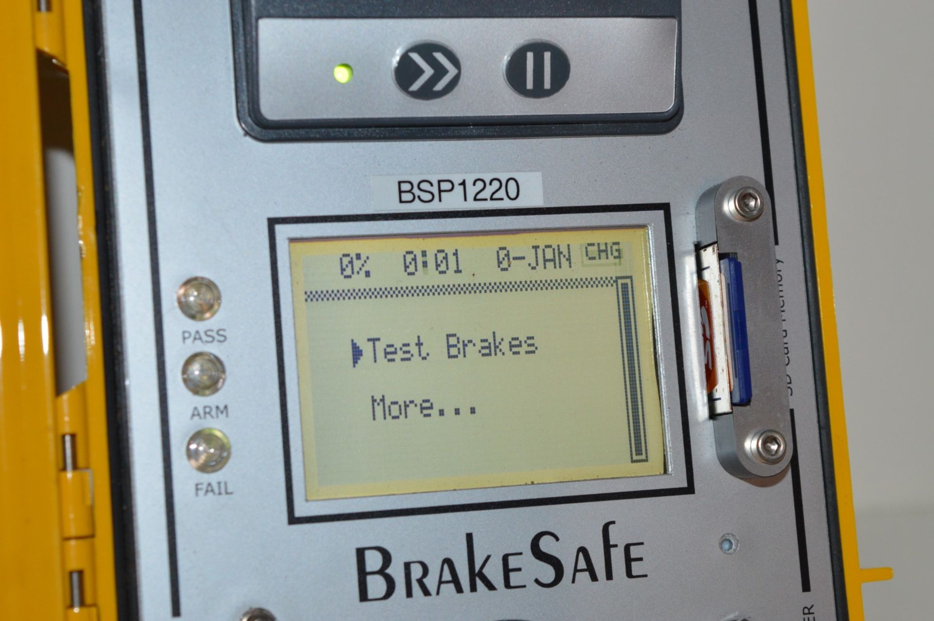 1 x BreakSafe Brake Tester With Printer - Turnkey Instruments - VOSA Approved For All Cars, HGVs and - Image 6 of 10
