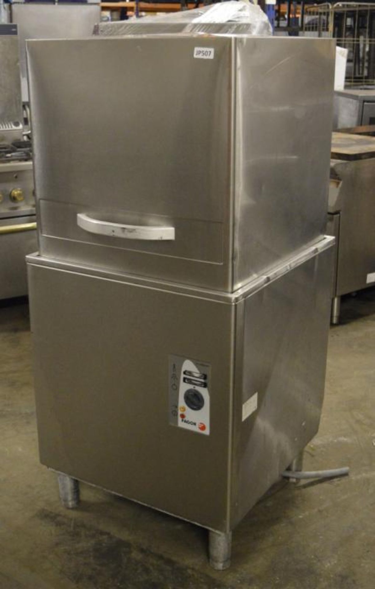 1 x Fagor FL-100B BT Stainless Steel Passthrough Dishwasher - CL232 - Ref JP507 - Location: Bolton B