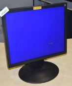 1 x Stanley CCTV 17 Inch Security Monitor - Model DV-STANMON17 - Includes Power Adaptor - CL011 -