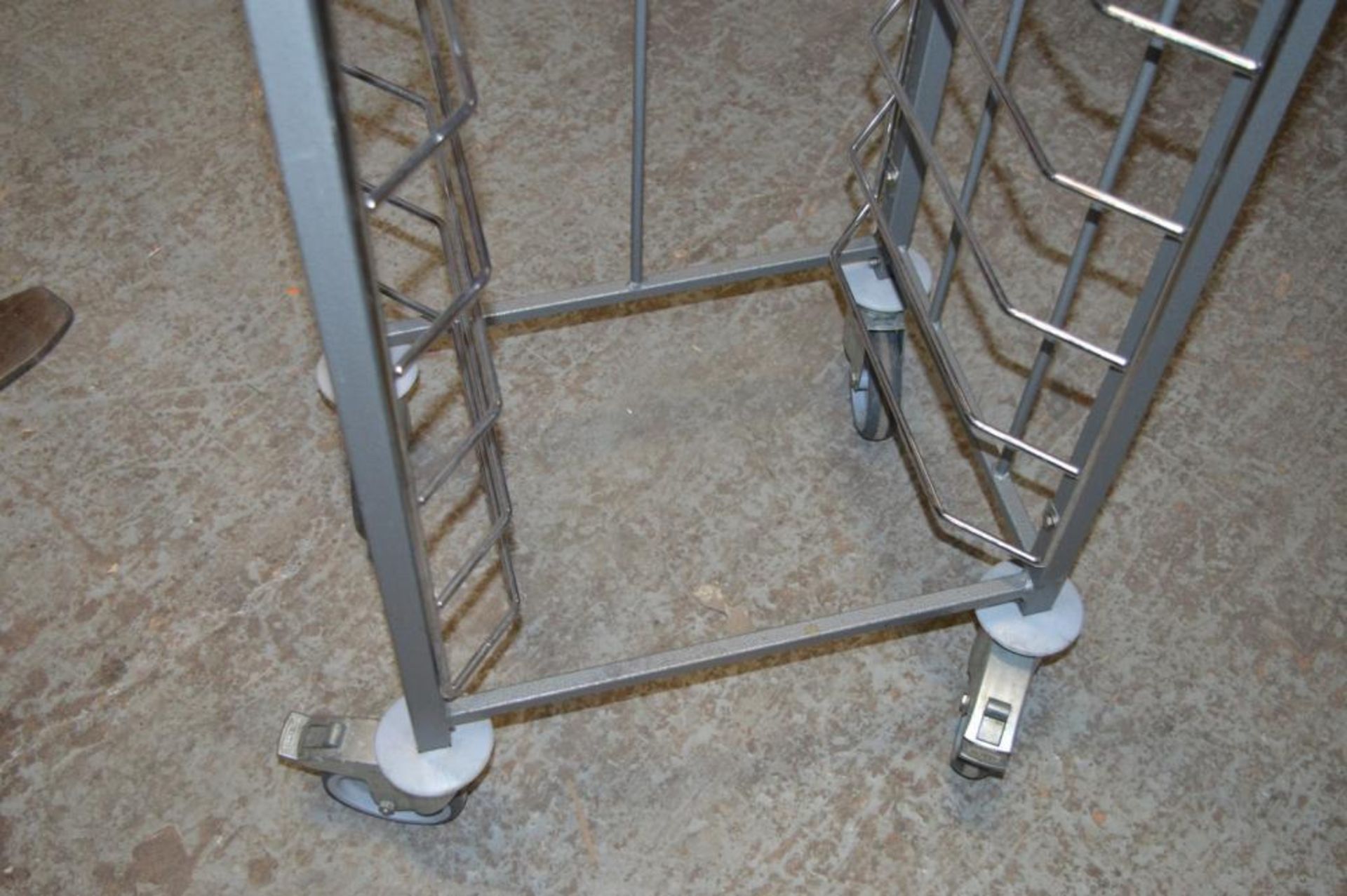 1 x Ten Tier Tray Rack on Castors - CL295 - Ref J1193 - Location: Altrincham WA14 - Image 2 of 5