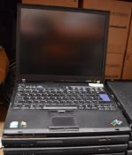 4 x IBM Lenovo T61 14.1 Inch Laptop Computers With Intel Core Duo 1.66ghz Processor and 4gb Ram -