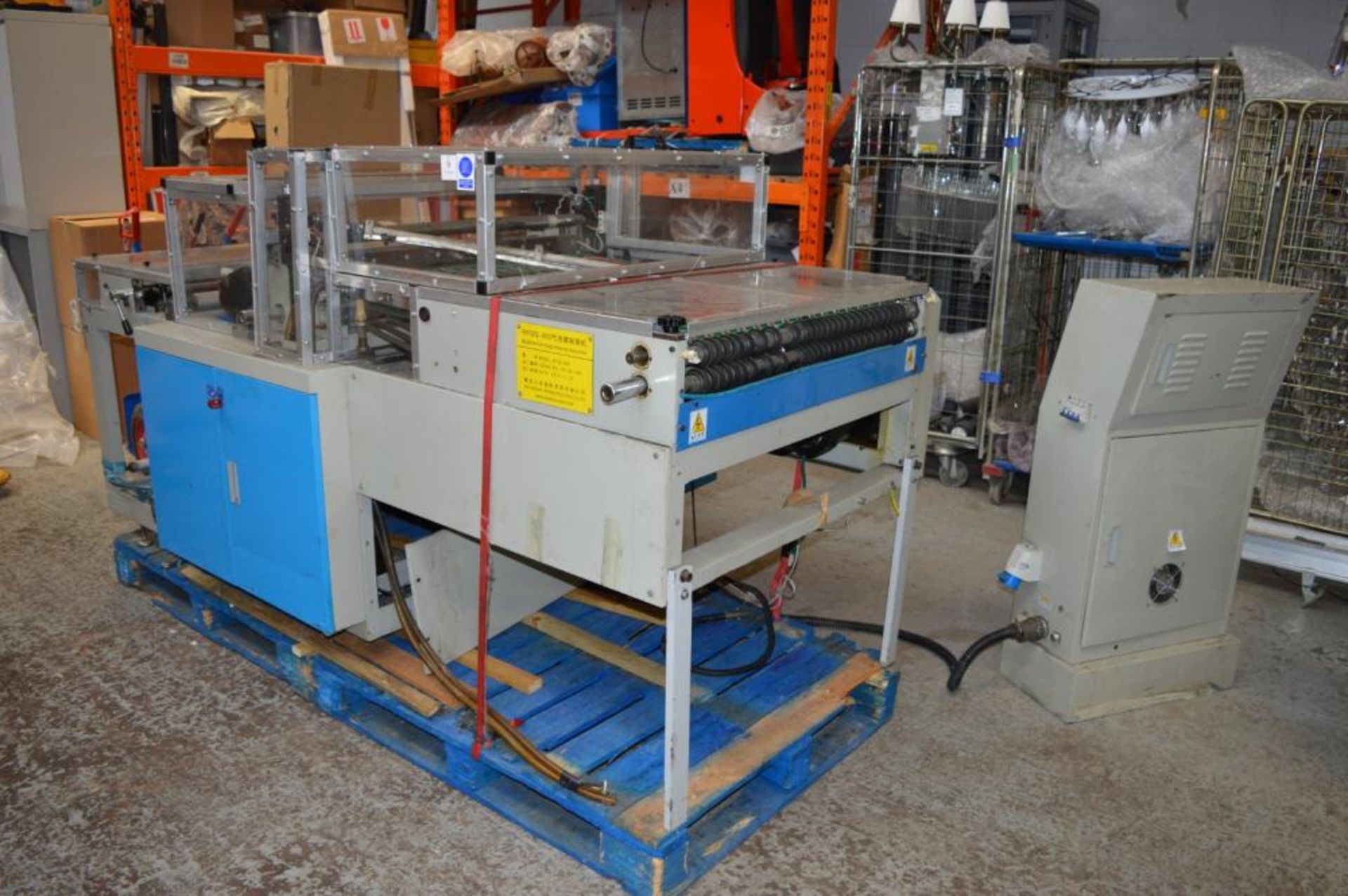 1 x 2010 San Machinery RFQQ 800 Bubble Film Bag Making Machine - Removed From Working Environment - Image 12 of 18