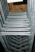 9 x Bays of Metalsistem Steel Modular Storage Shelving - Includes 58 Pieces - Recently Removed