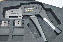 1 x Pressmaster PCC 5310 Coax Crimping Tool With Dies - Telecoms Tooling - Comes With Protective