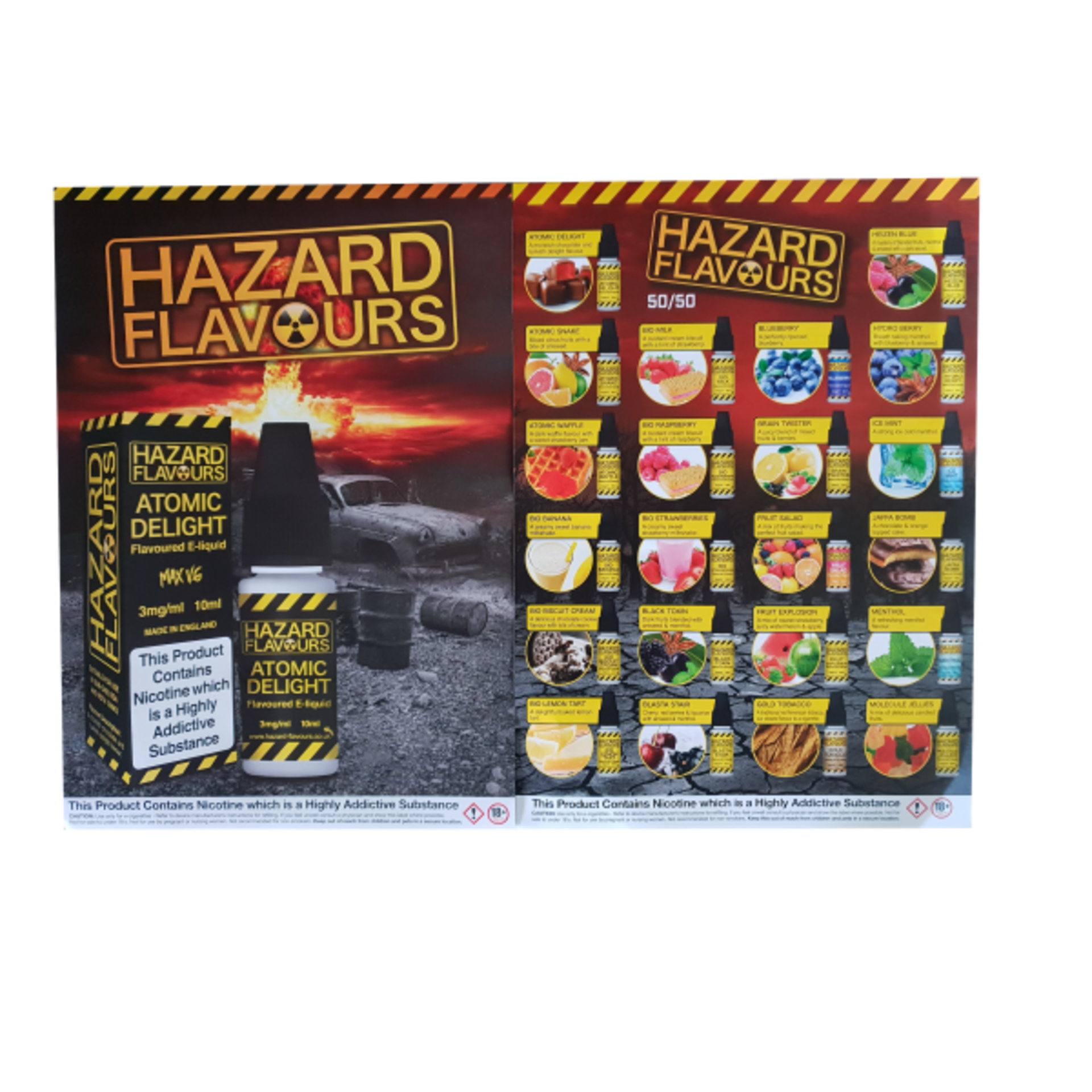 18 Pallets of Hazard Branded eLiquid in 10ml Bottles - Over 300,000 Bottles - CL350- Location: Bury, - Image 2 of 4