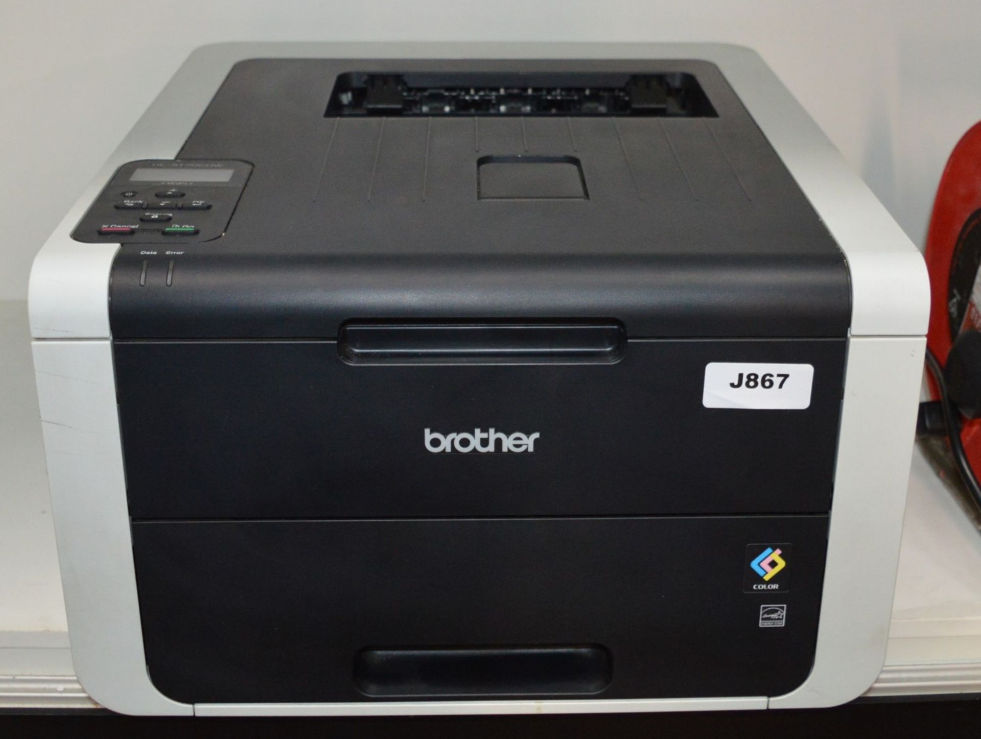 1 x Brother HL-3170CDW Colour Laser Printer - 22ppm, Double Sided Printing, 333mhz Processor, 128mb - Image 2 of 4