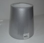2 x Chelsom Silver White Light Shade (QTA/W1/AL) - New/Unused boxed stock - CL001 - Ref: PAL38/ QTA