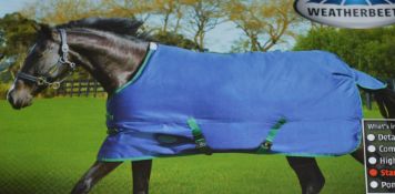 1 x WeatherBeeta 1200D Standard Nec Light Pony Rug - New Stock - UK Size 4'3 - CL401 - Ref J988 -