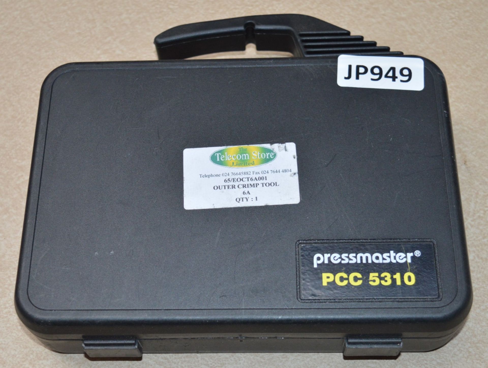 1 x Pressmaster PCC 5310 Coax Crimping Tool With Dies - Telecoms Tooling - Comes With Protective - Image 2 of 2