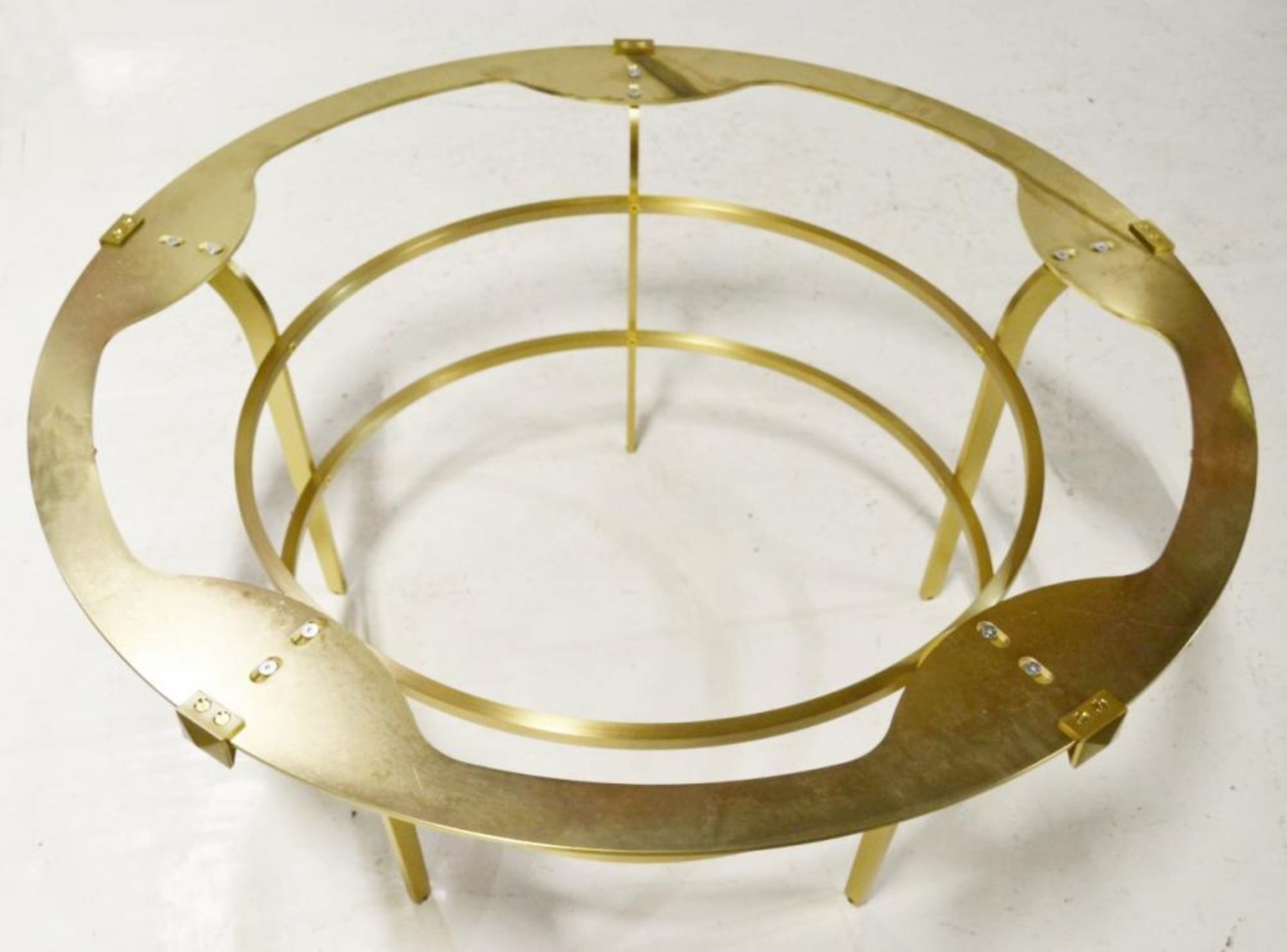 1 x PORADA 'Simpson' Designer Italian Coffee Table (Base Only) - 100cm Diameter / 45cm Hight - Ref: - Image 3 of 7