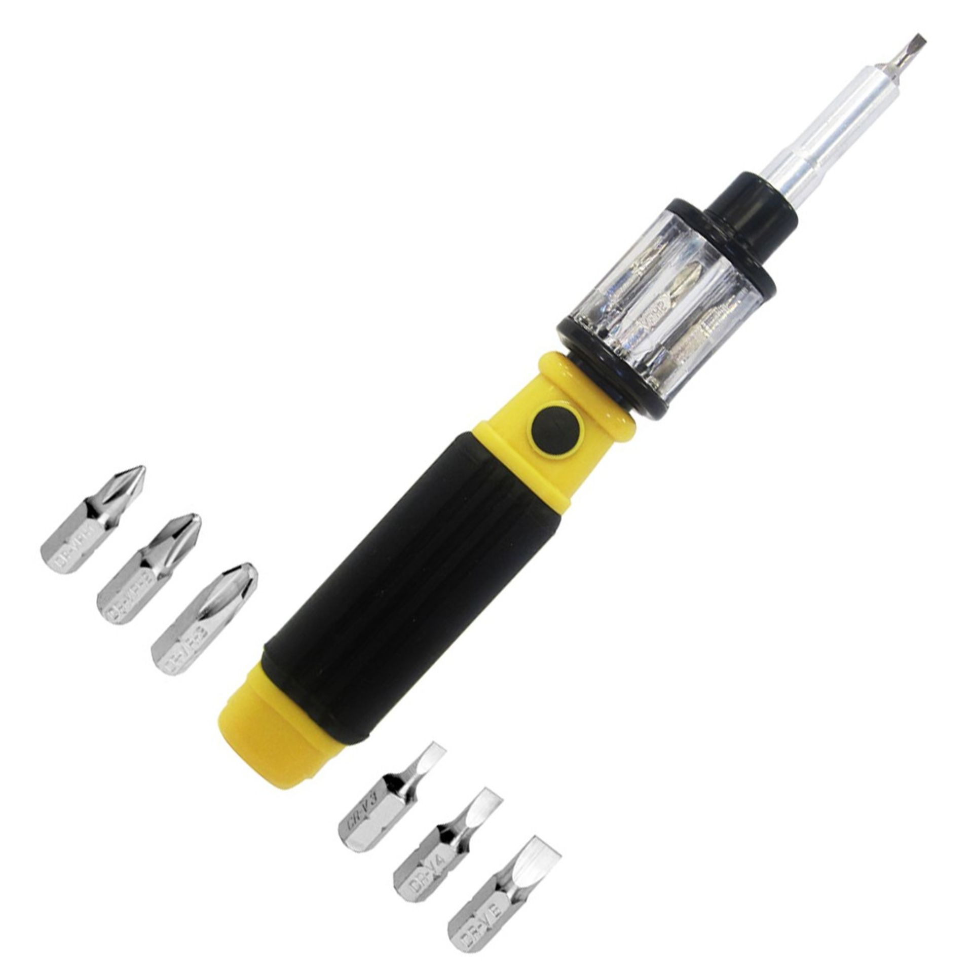 5 x Bit 360 All-in-One Screwdriver and Bit Set - The Screwdrive That Changes Bits Quickly and Easily