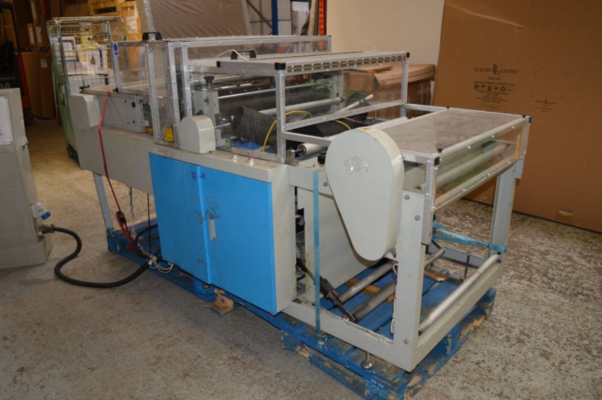 1 x 2010 San Machinery RFQQ 800 Bubble Film Bag Making Machine - Removed From Working Environment - Image 18 of 18