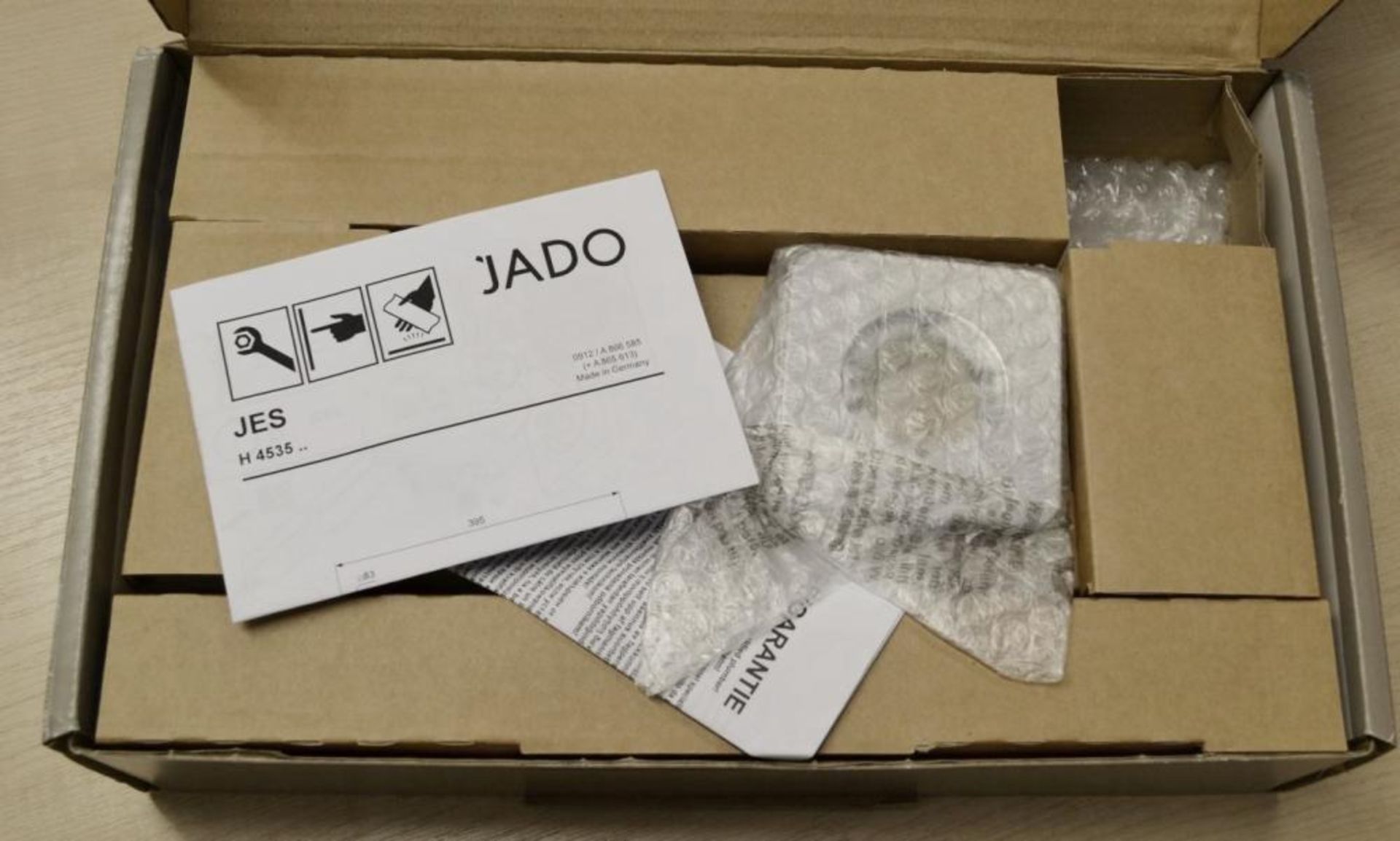 1 x Ideal Standard JADO &quot;Jes&quot; Chrome Plated Wall Connection For Overhead Shower (H4535AA) - Image 5 of 6