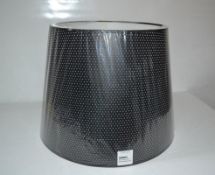 1 x Chelsom Black 45cm Light Shade (QTA/FS/BL) - New/Unused boxed stock - CL001 - Ref: PAL38/ QTA/FS