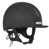 1 x Champion X-Air Junior Horse Riding Helmet in Black - Size 51cm - Ref J971 - CL401 - Ref J972 -