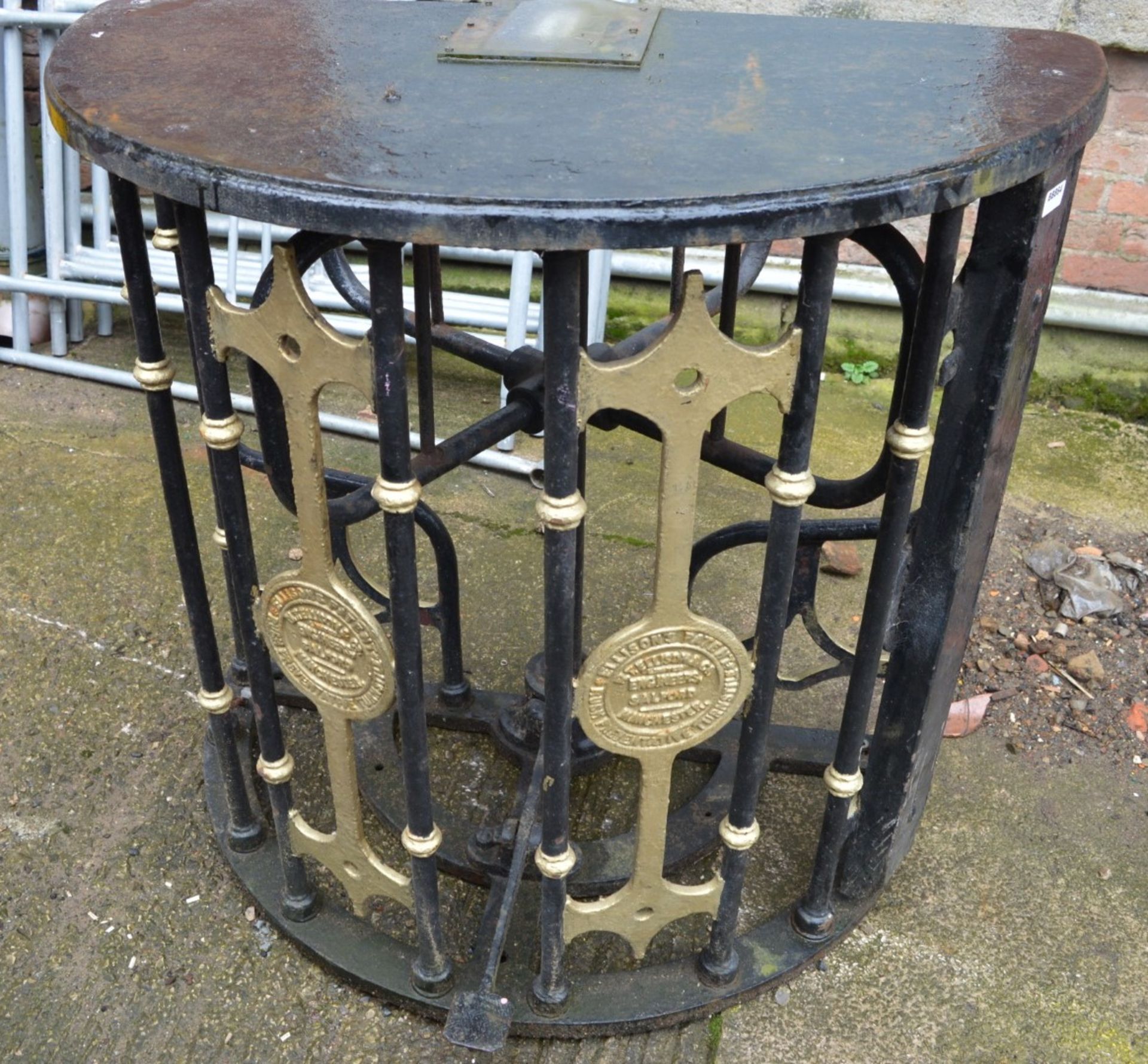 1 x Antique Turnstyle By R T Ellison & Co Engineers Salford Manchester - BB864 OS - CL351 - - Image 3 of 11