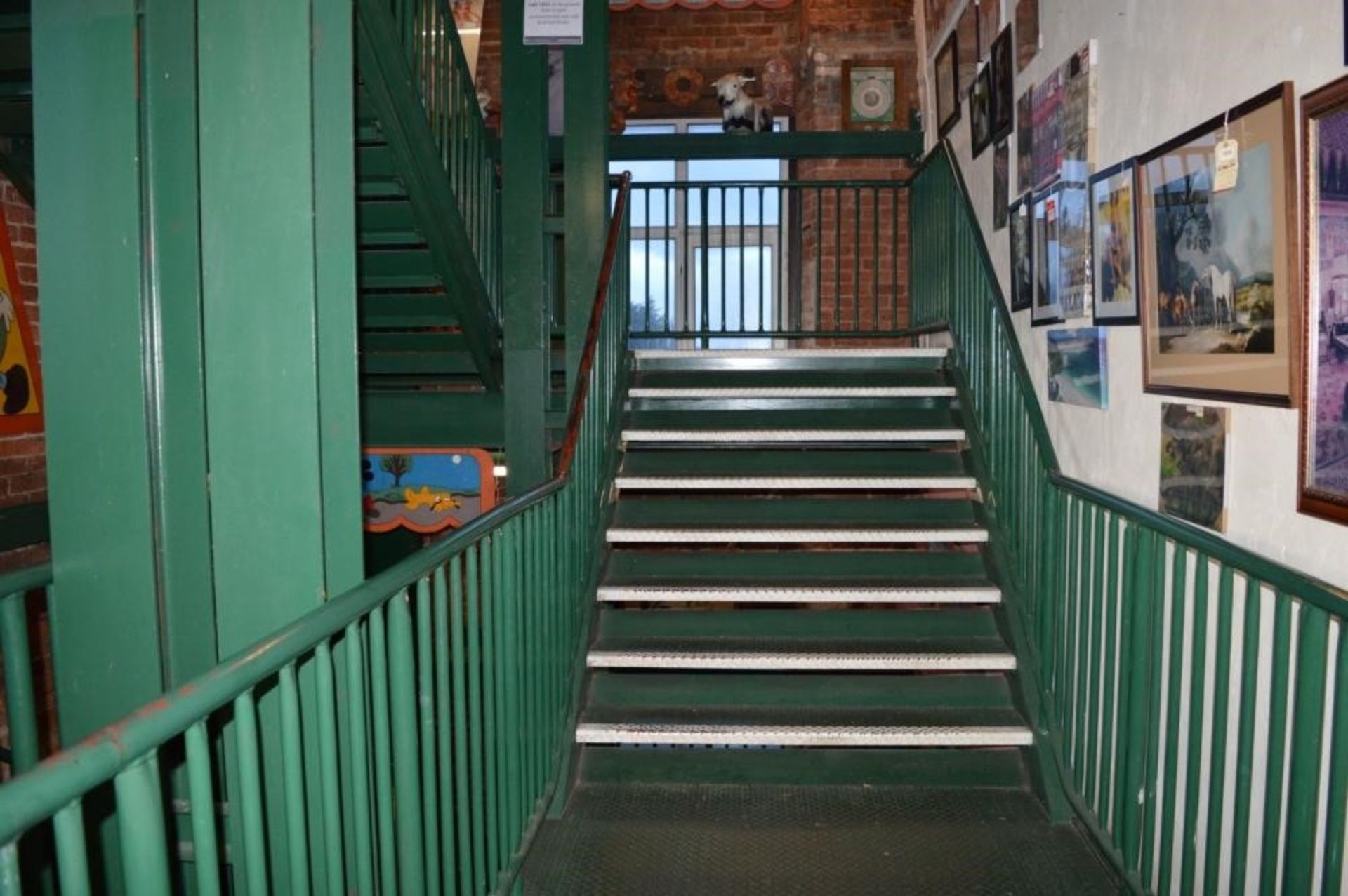 Botany Bay Heavy Duty Steel Customer Stairway - Covers Five Floors with an Overall Height of Approx - Image 29 of 30
