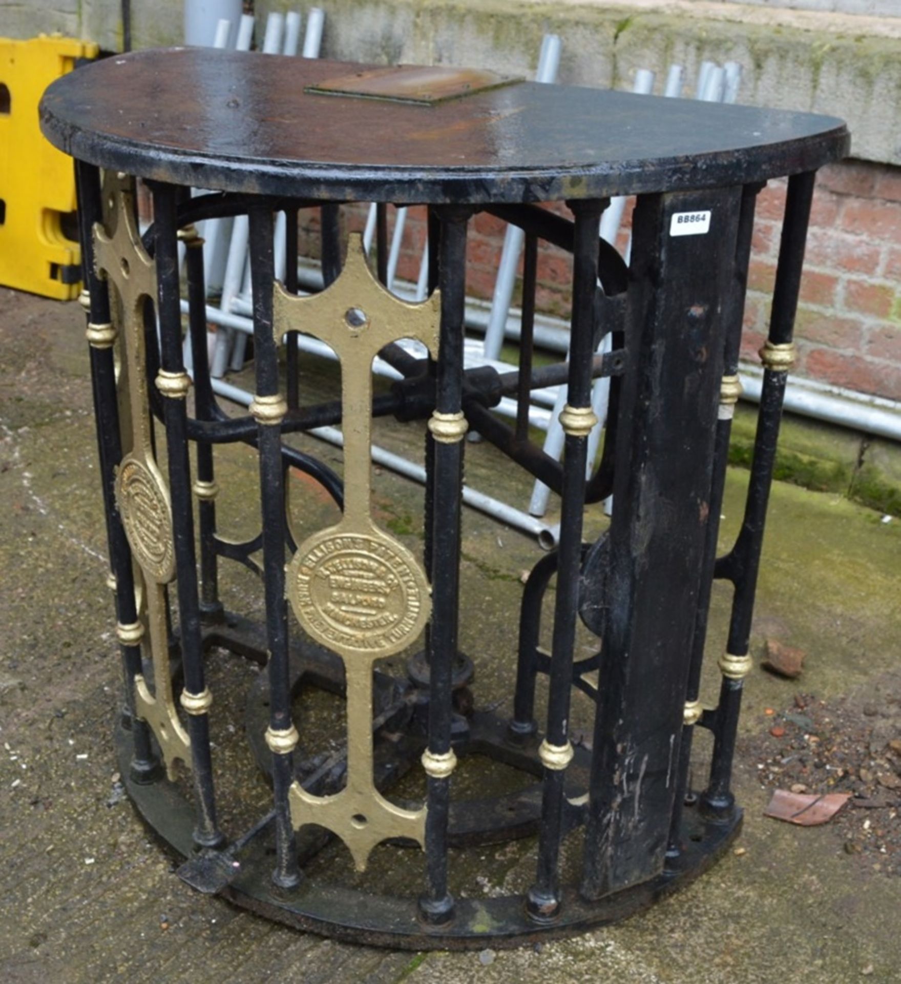 1 x Antique Turnstyle By R T Ellison & Co Engineers Salford Manchester - BB864 OS - CL351 - - Image 4 of 11